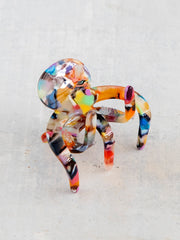 Octopus Hair Claw Clip - White Multi