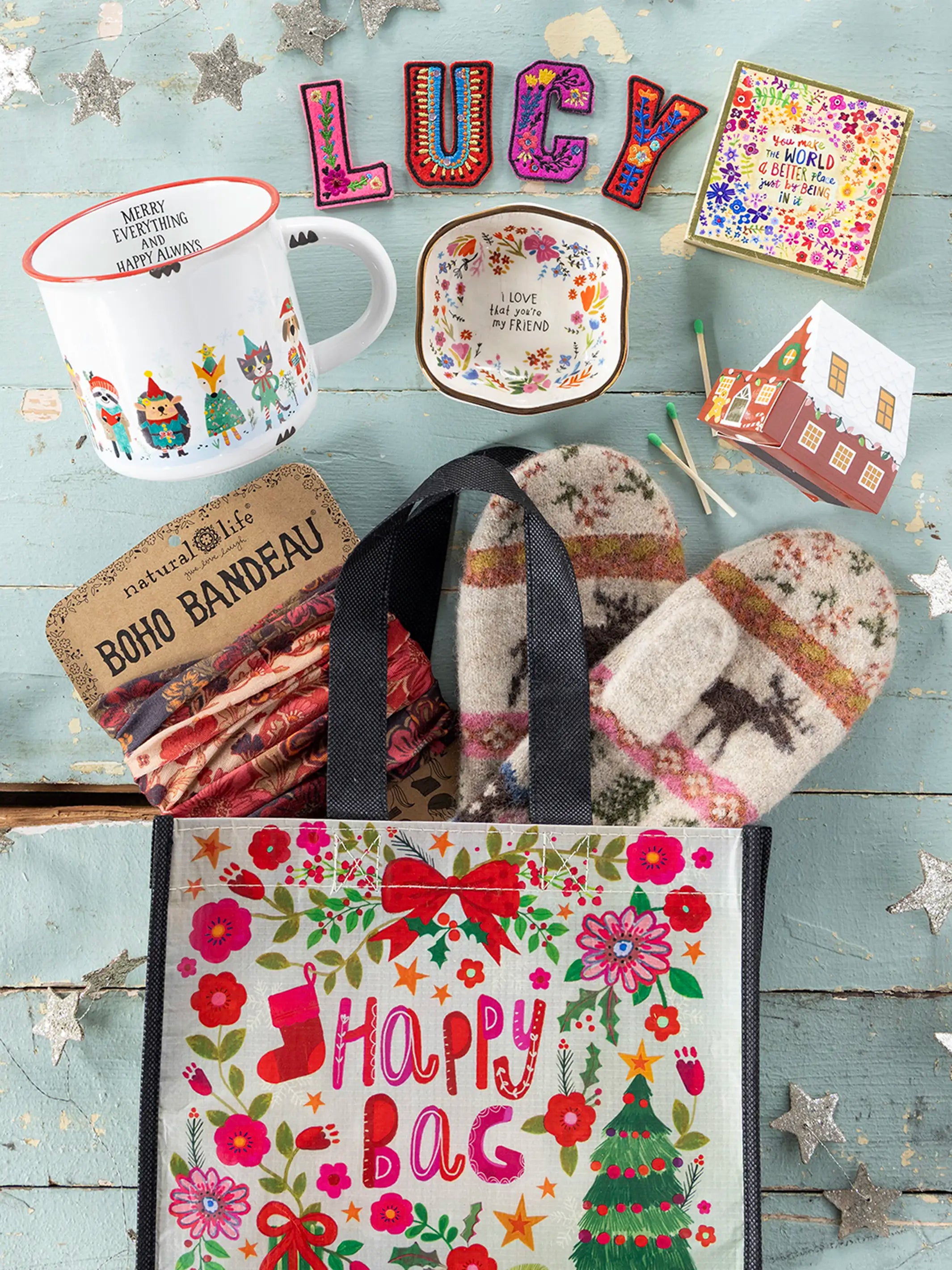 Camp Coffee Mug - Merry & Happy