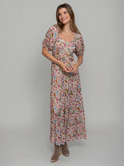 Danielle Maxi Dress - Paisley Petals