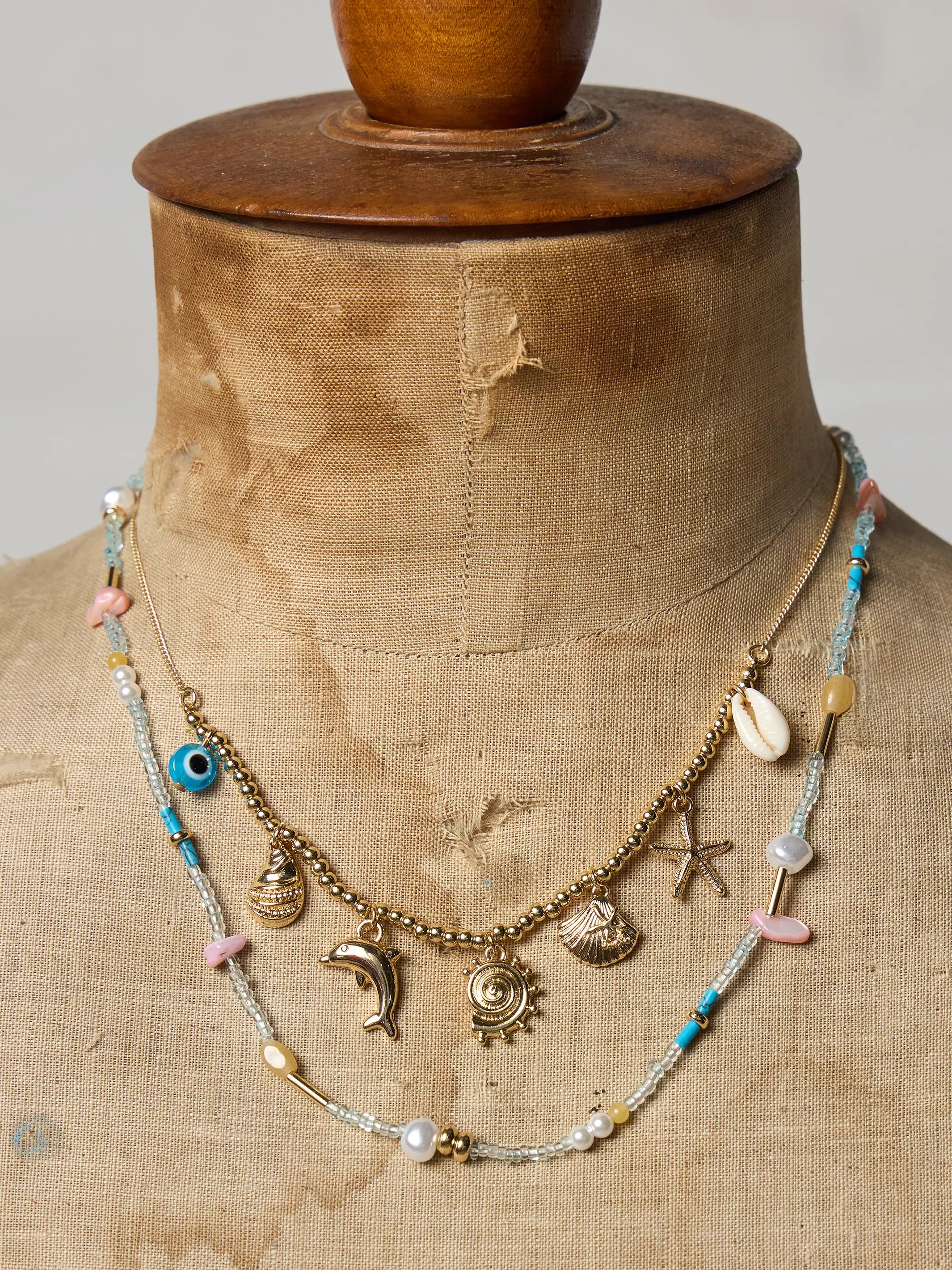 Ocean Spirit Beaded Necklace