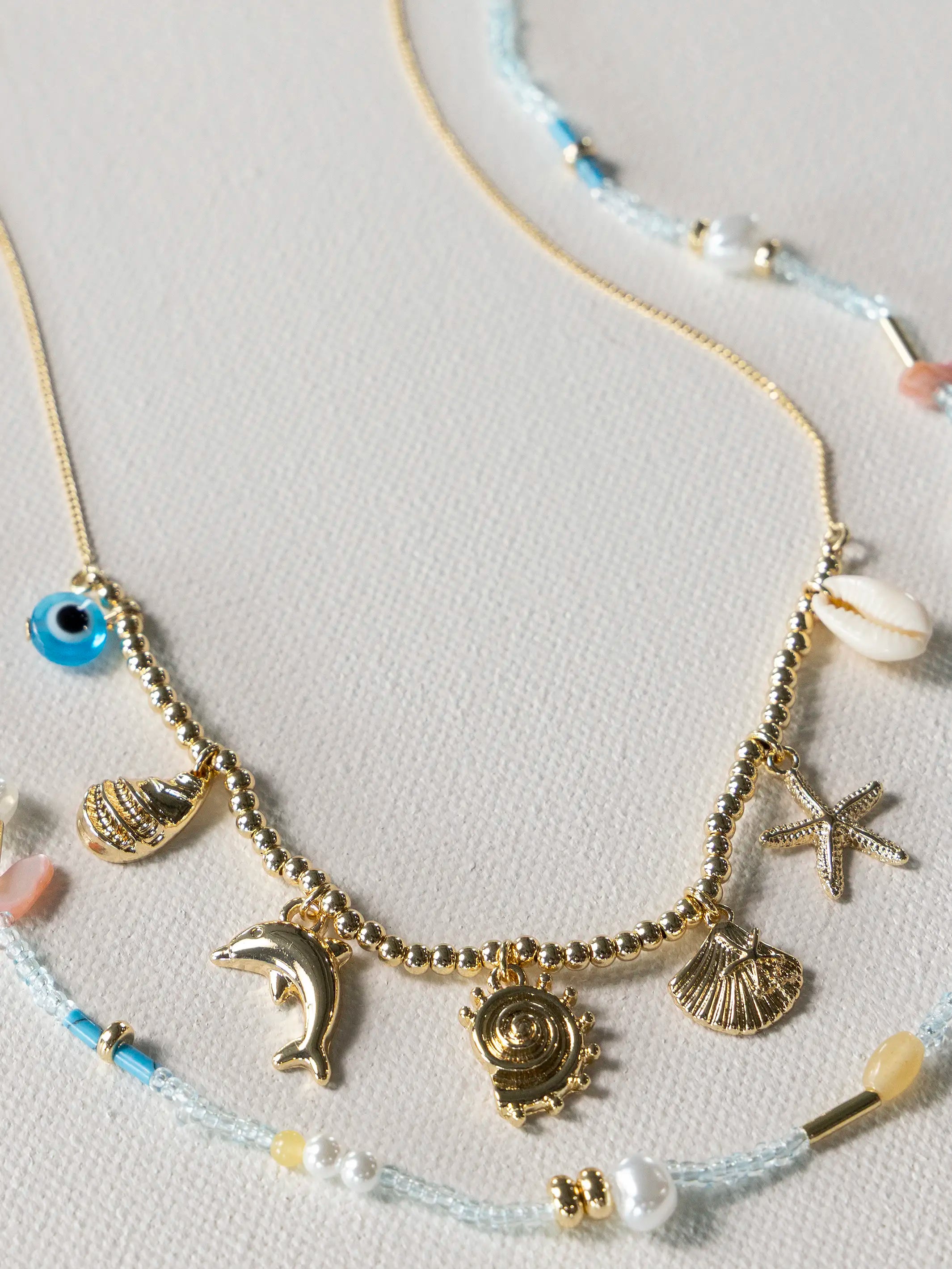 Ocean Spirit Beaded Necklace