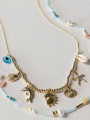 Ocean Spirit Beaded Necklace