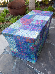 Best Table Cover Ever - Blue Patchwork