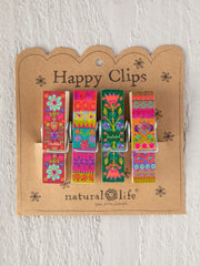 Happy Clips, Set of 4 - Thankful