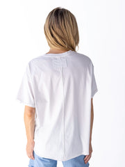 Take It In Cotton Tee - White