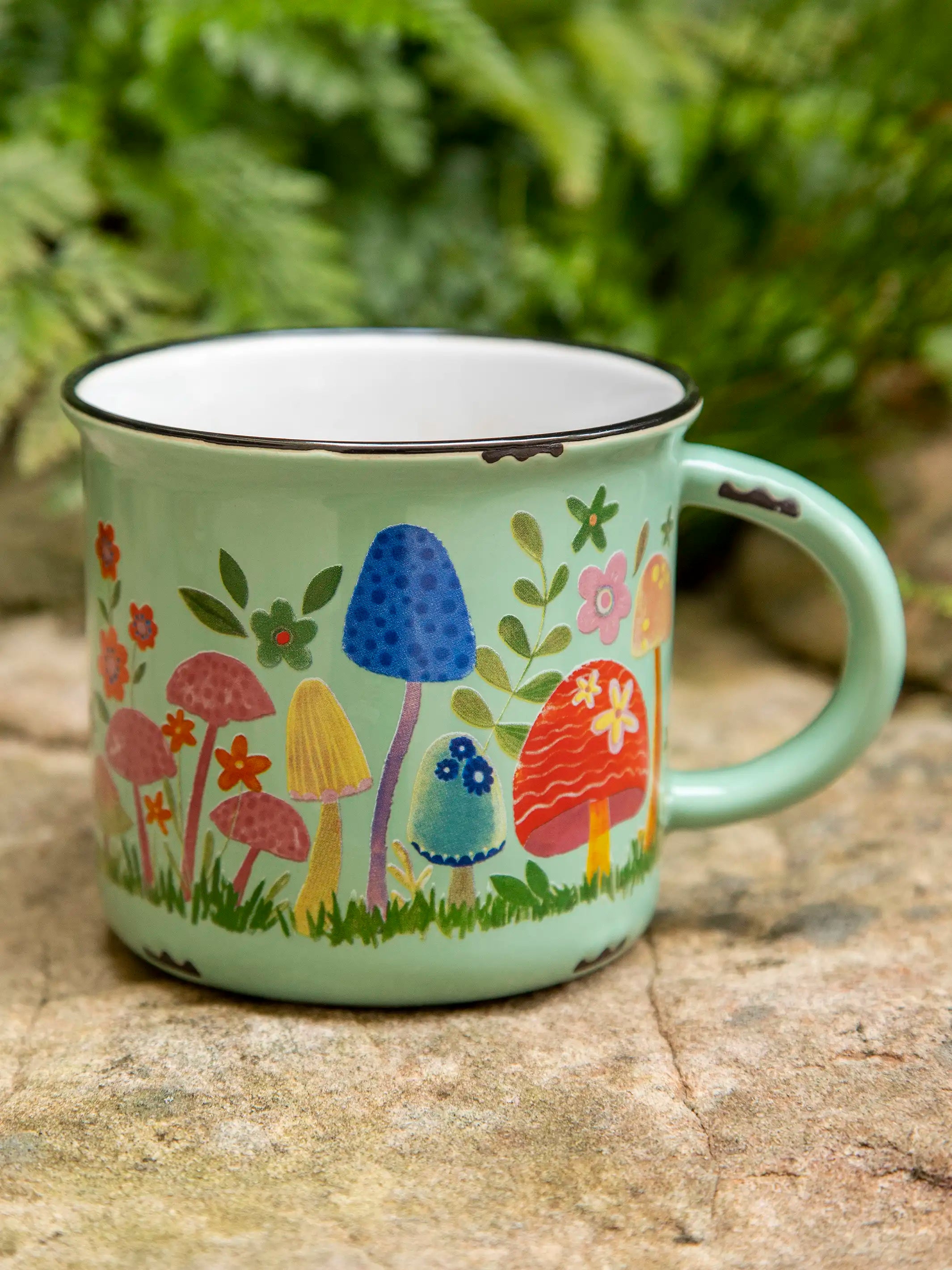 Camp Coffee Mug - Mushroom