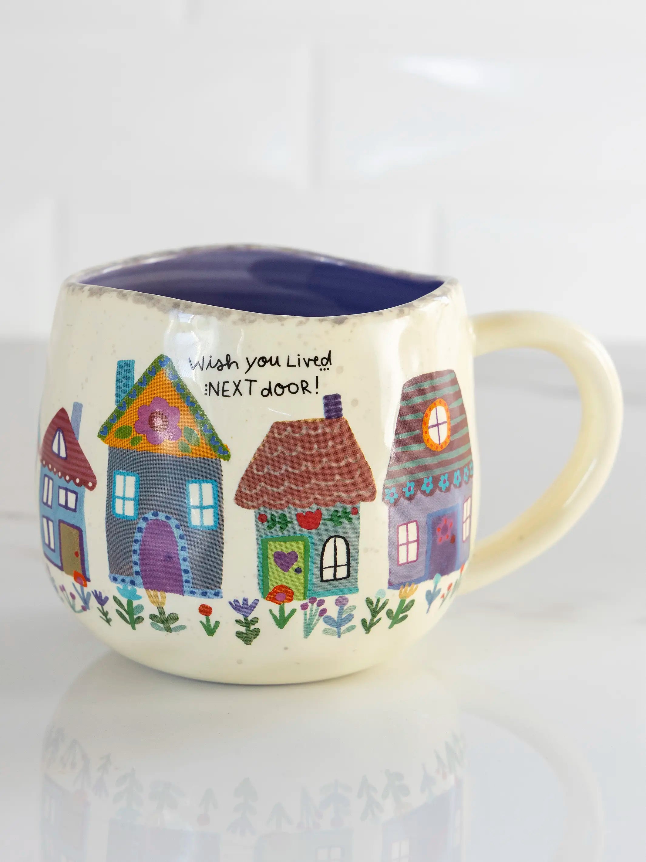 Artisan Coffee Mug - Wish You Lived Next Door