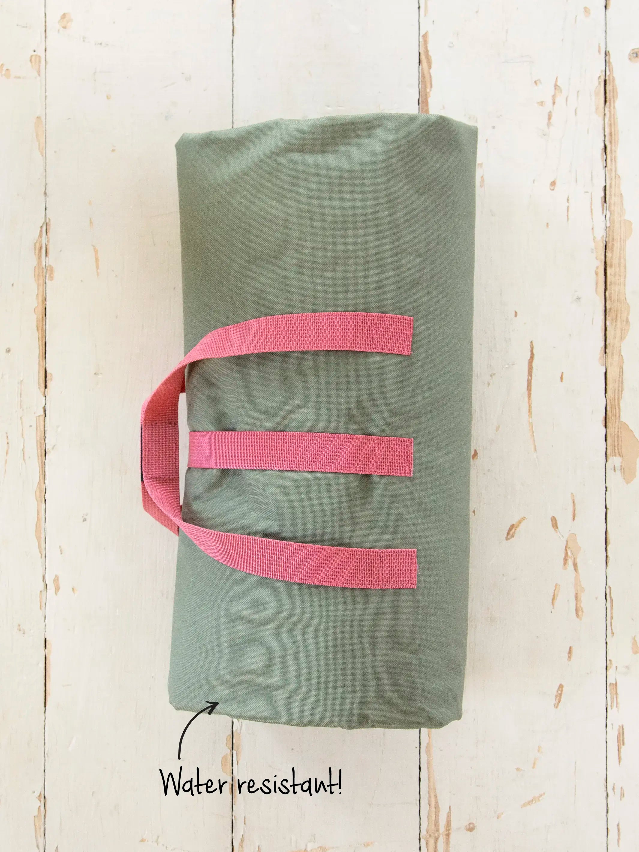 XL Water Resistant Picnic Blanket - Rainbow Floral Rows