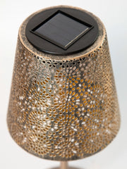 Little Solar Mandala Lamp - Bronze