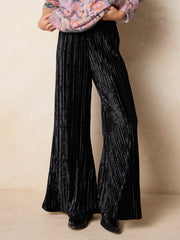 Magic Hour Velvet Pant - Black