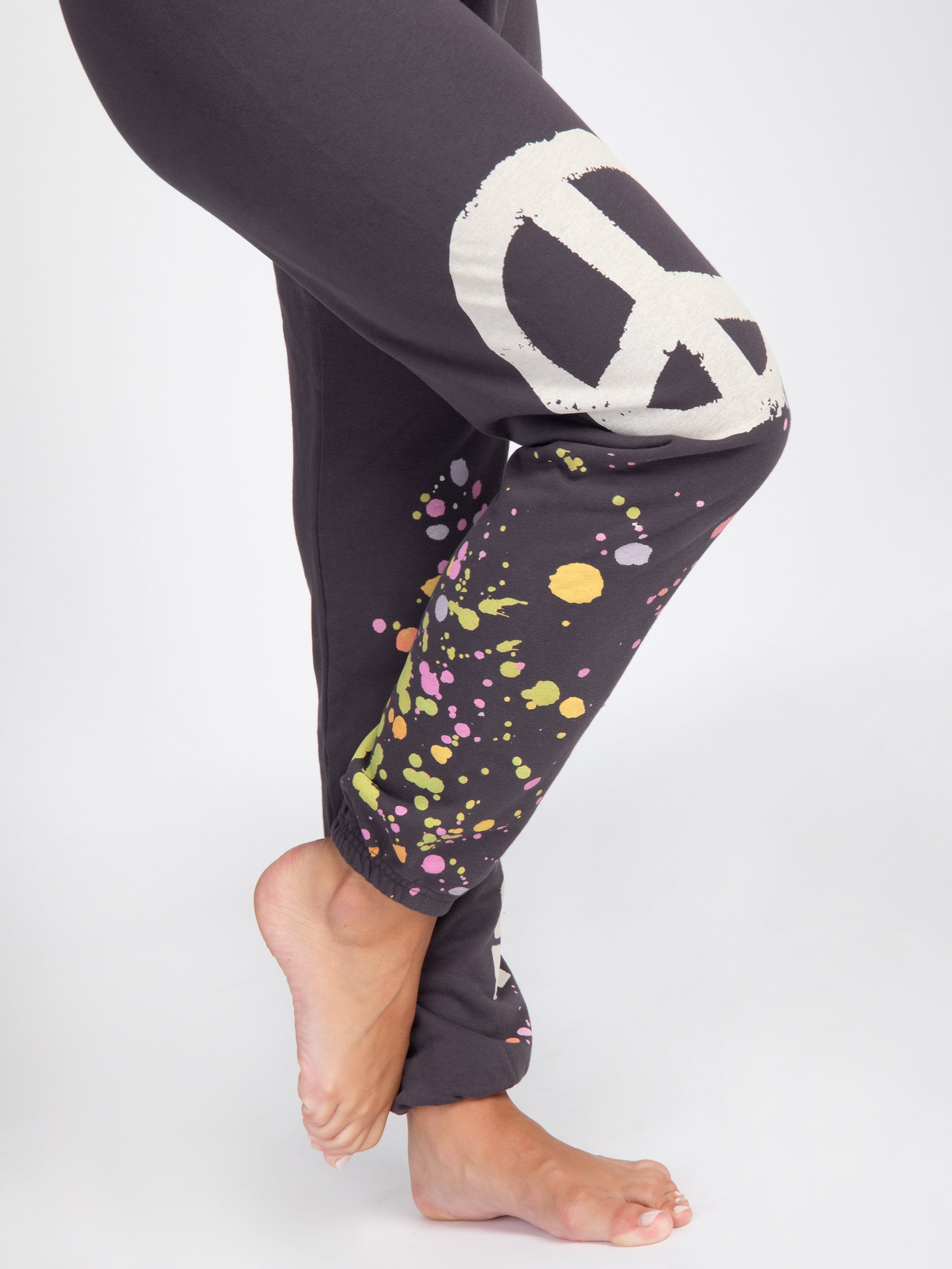 Quinn Jogger - Charcoal Peace