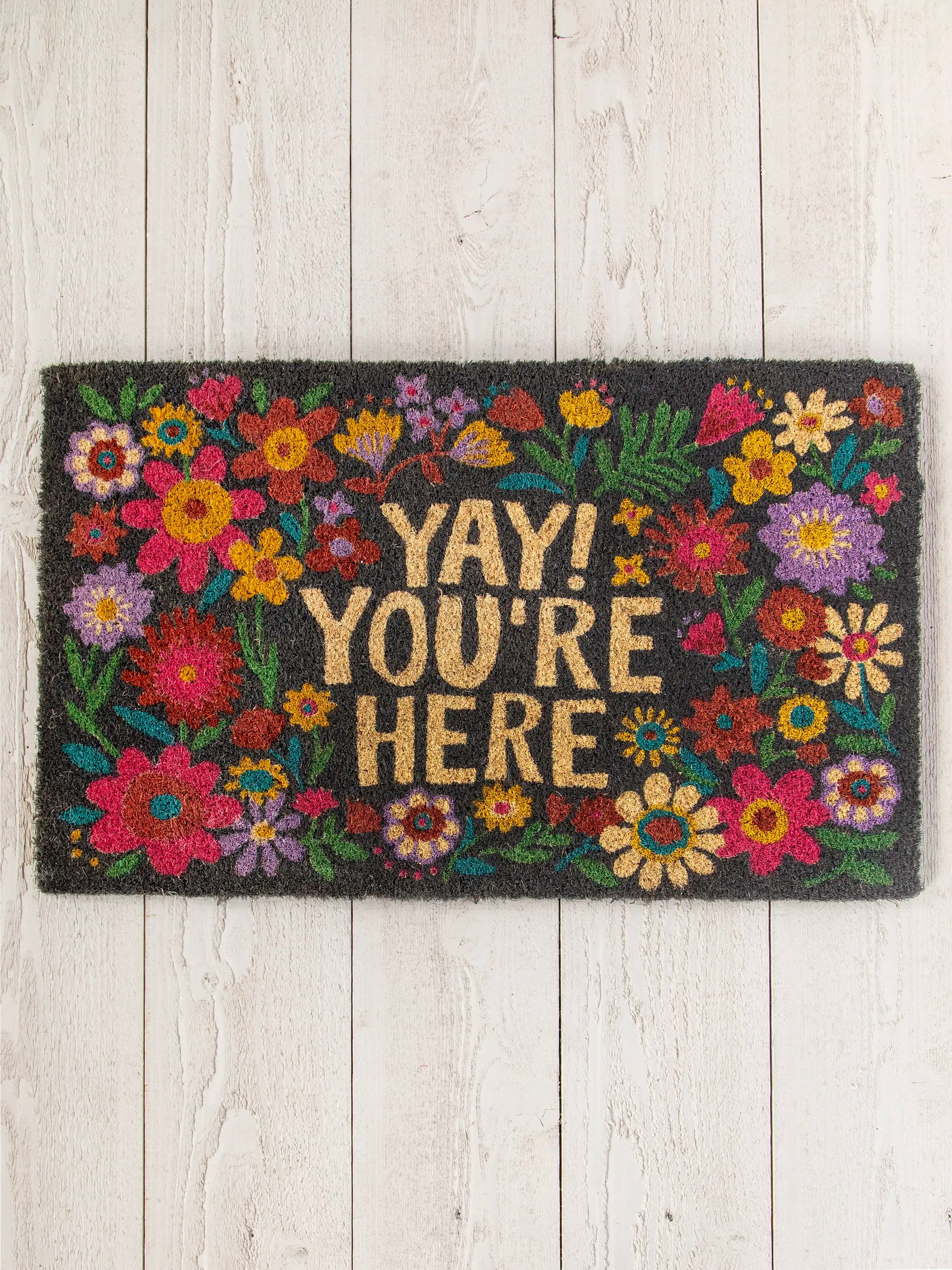 Bungalow Doormat - Yay You're Here
