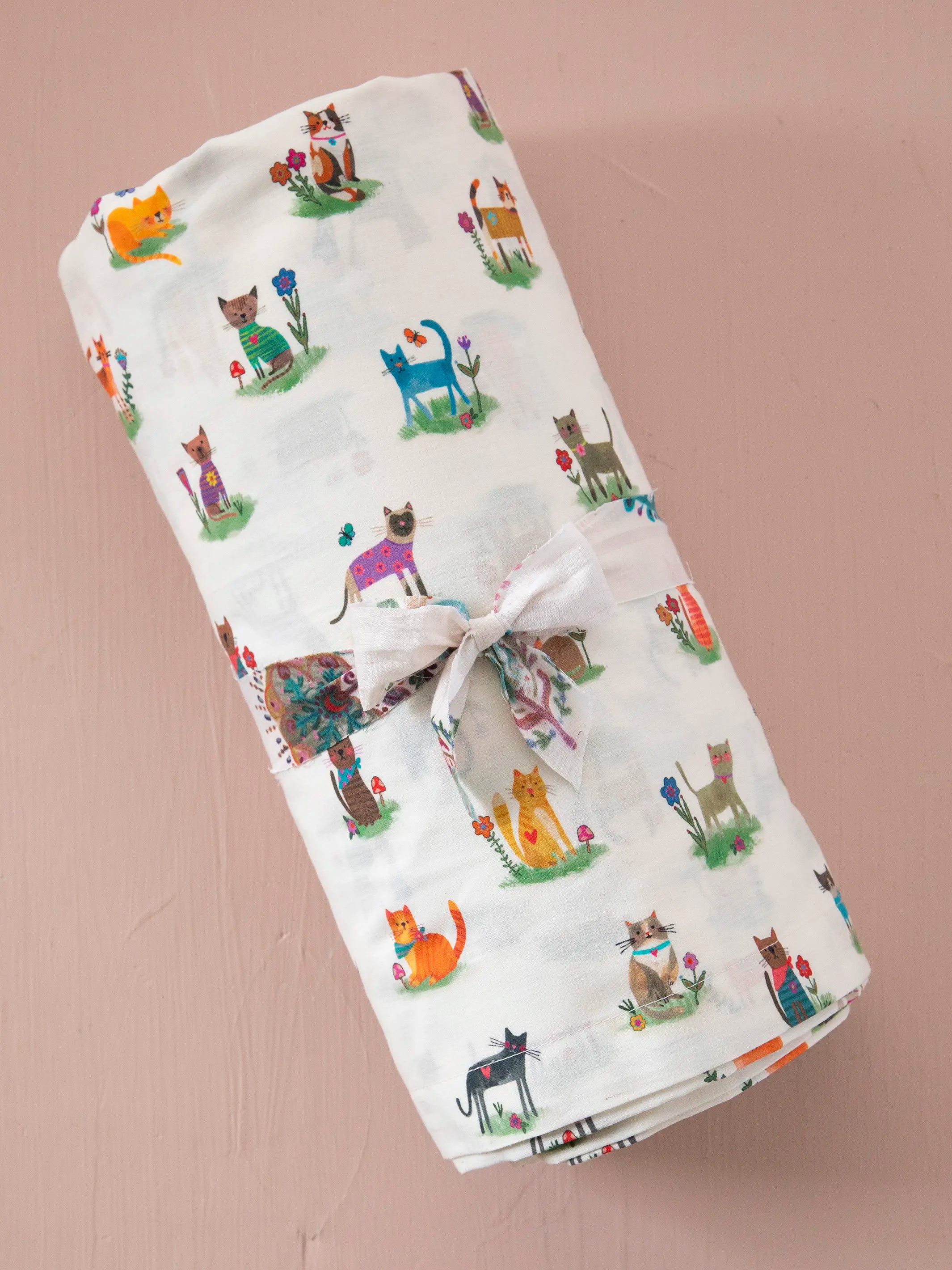 Sooo Soft Cotton Sheet Set - Curious Cats