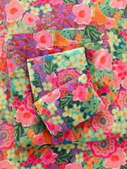 Sooo Soft Cotton Sheet Set - Pink Painted Garden