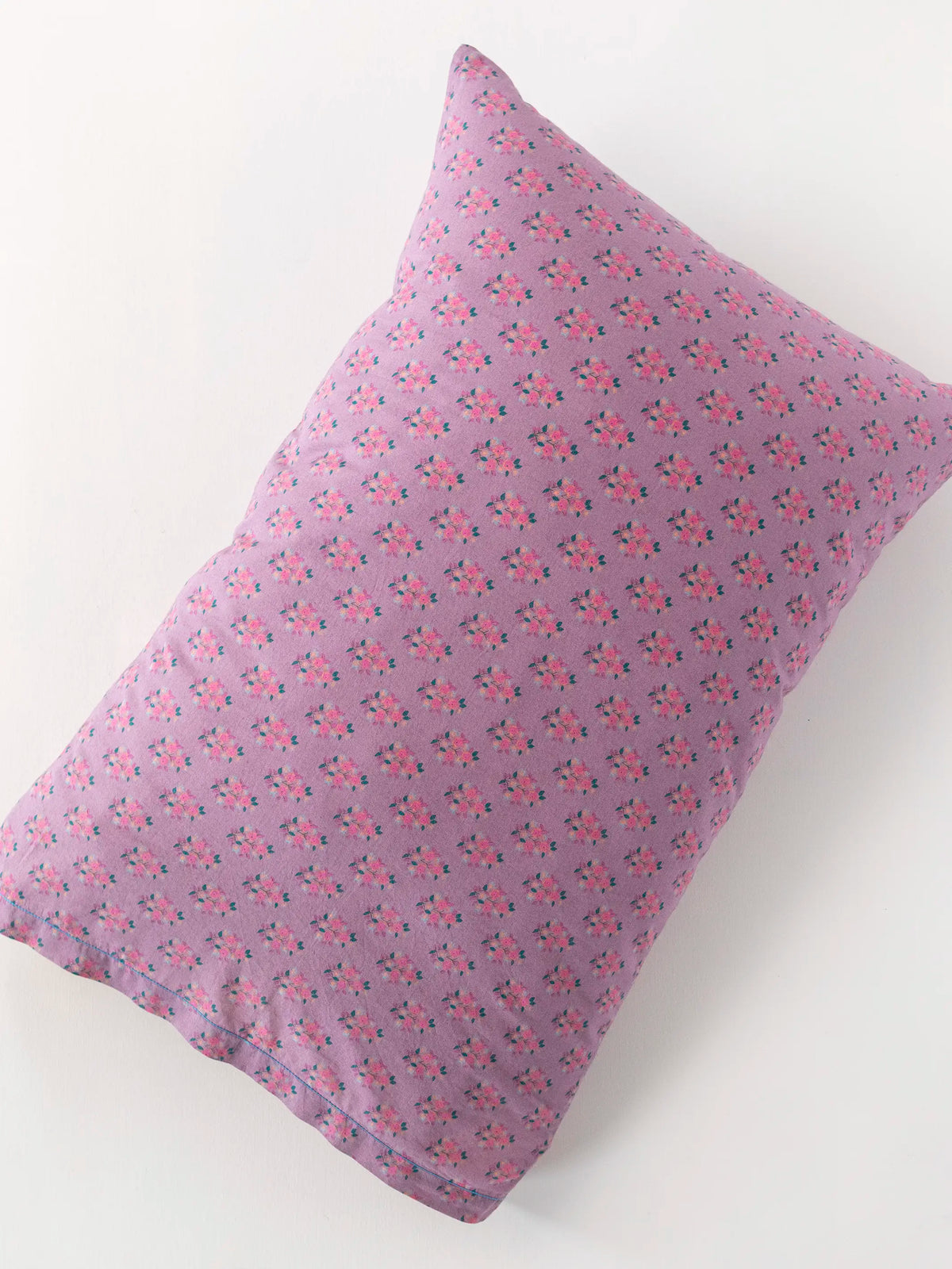 Mix & Match Cotton Pillowcase, Single - Mauve Maia