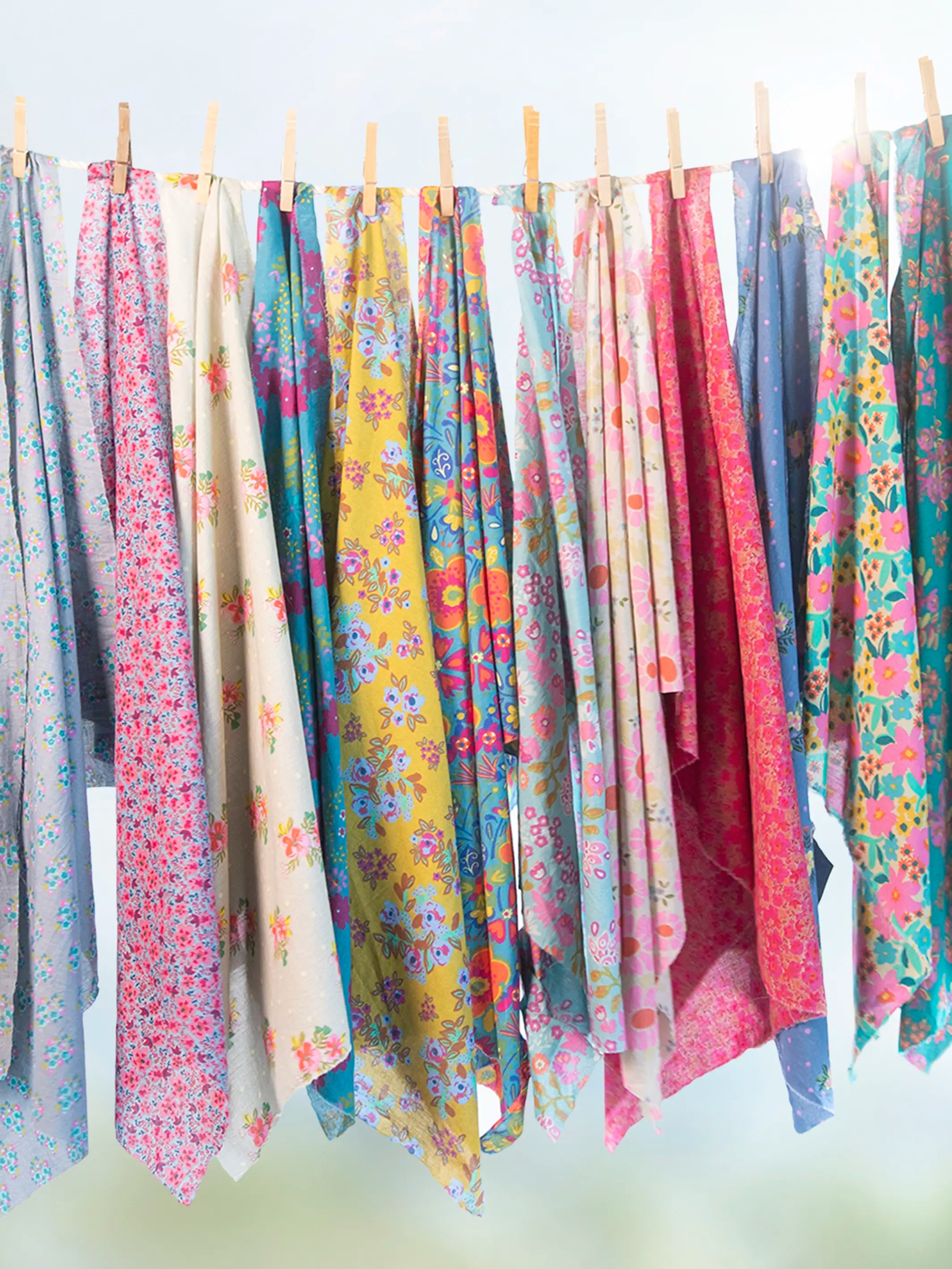 Mix & Match Cotton Flat Sheet - Blue Maia