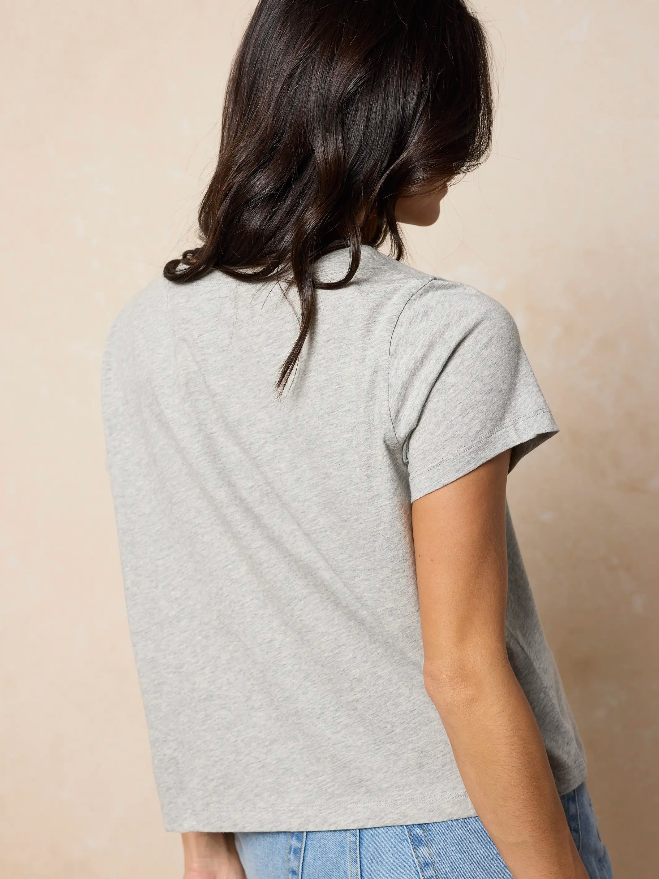 Noah Embroidered Cotton Tee - Cabin