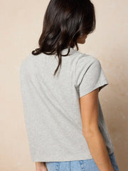Noah Embroidered Cotton Tee - Cabin