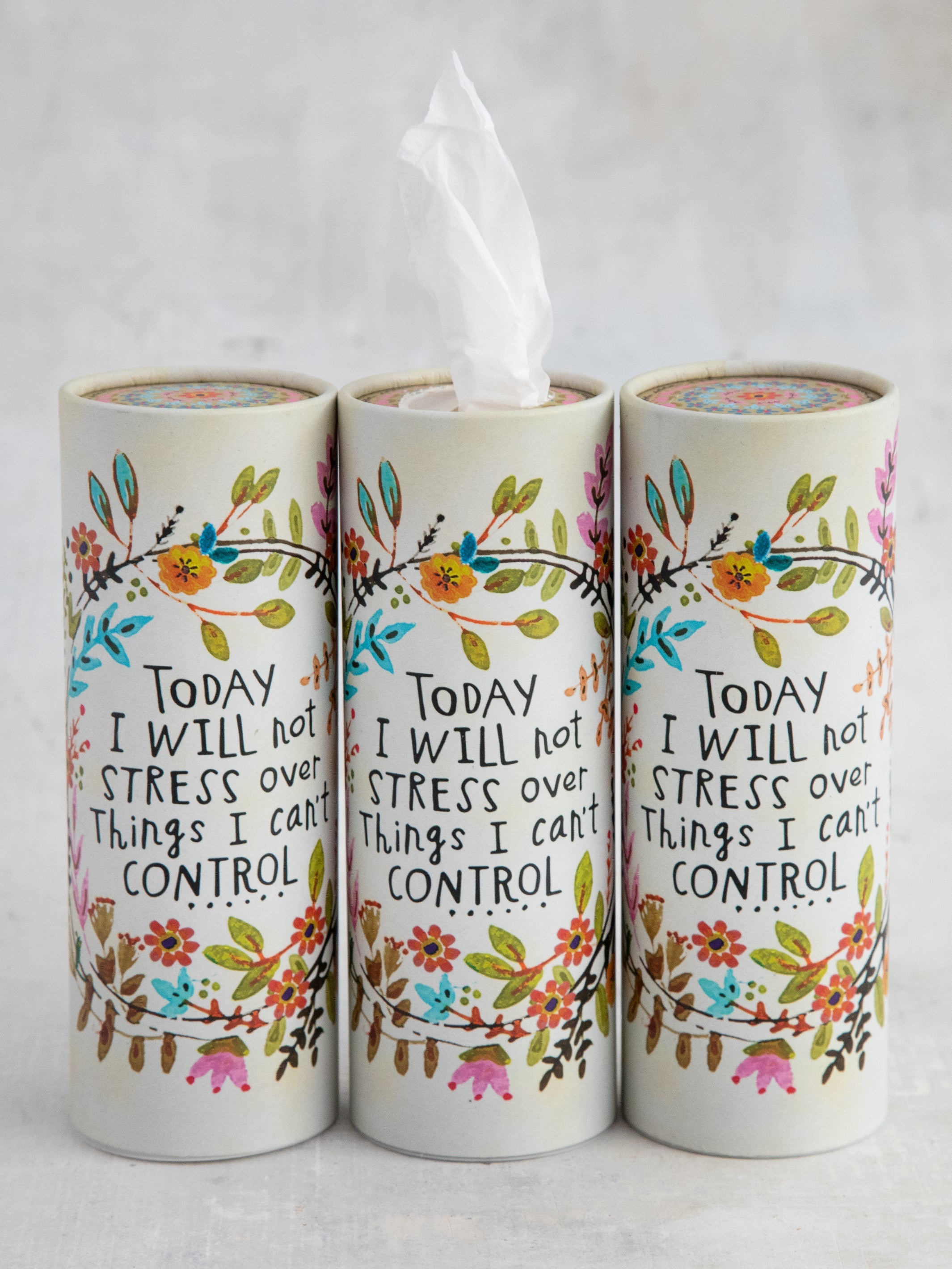 Car Tissues, Set of 3 - Will Not Stress