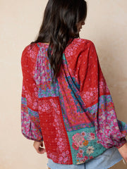 Camille Top - Jewel Positano Scarf