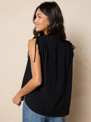 Ramona Sleeveless Top - Black