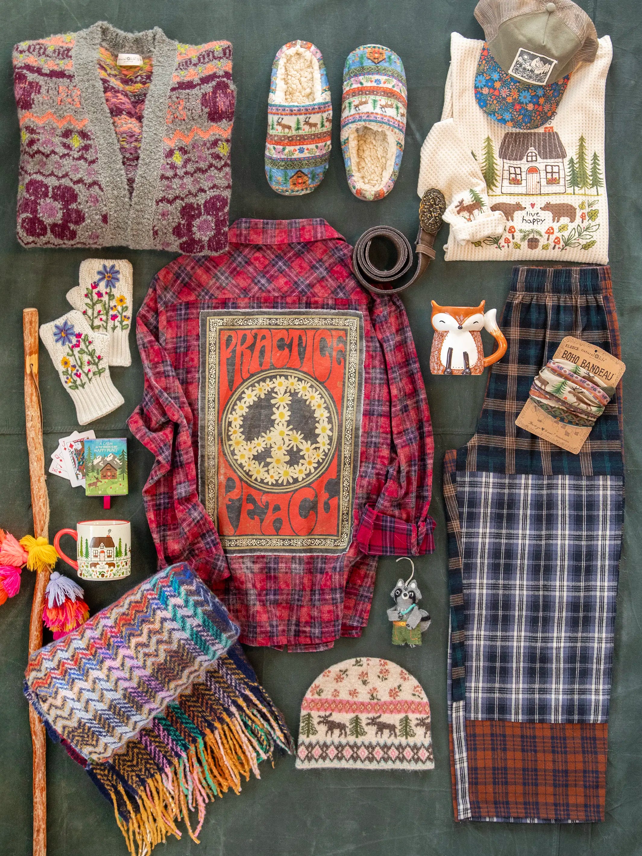 Telluride Patch Flannel Shirt - Practice Peace
