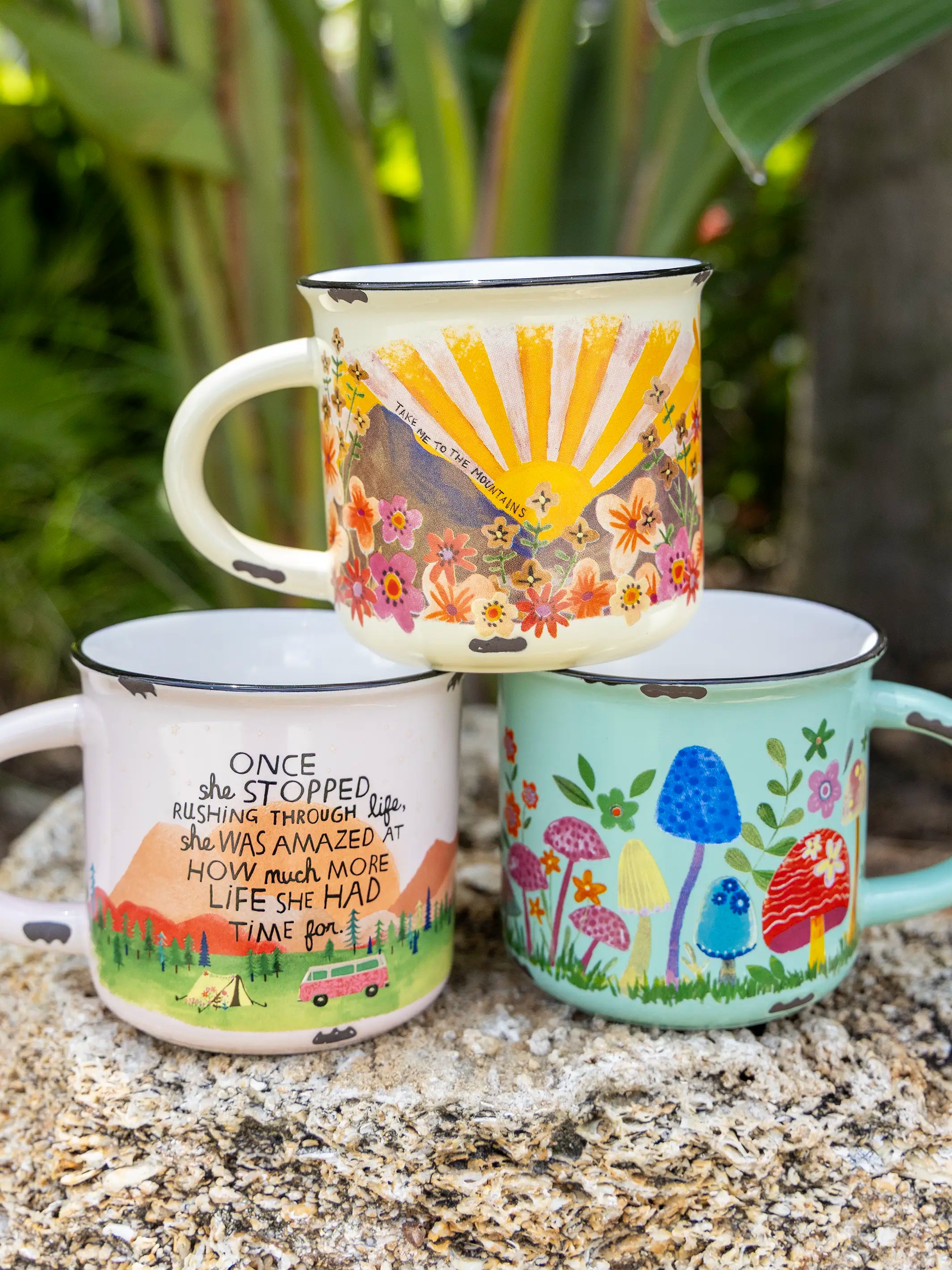 Camp Coffee Mug - Mushroom